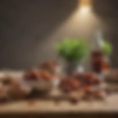 Healthy Diet with Dates Healthy diet incorporating dates for blood sugar management
