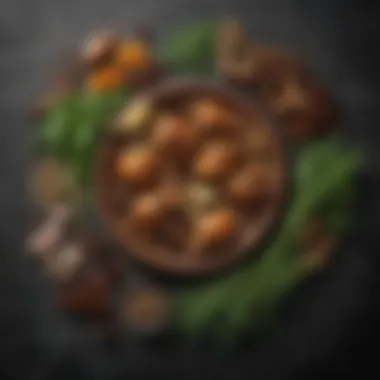 Flavorful Herbs and Spices for Chicken An assortment of fresh herbs and spices for chicken seasoning