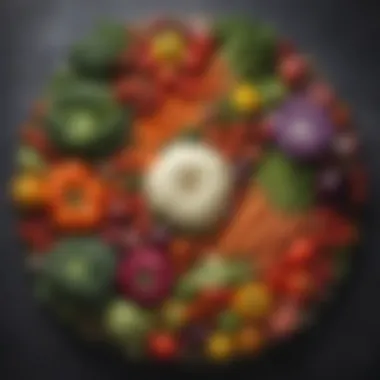 Nutrient-Rich Vegetables Colorful assortment of fresh vegetables known for their nutritional benefits