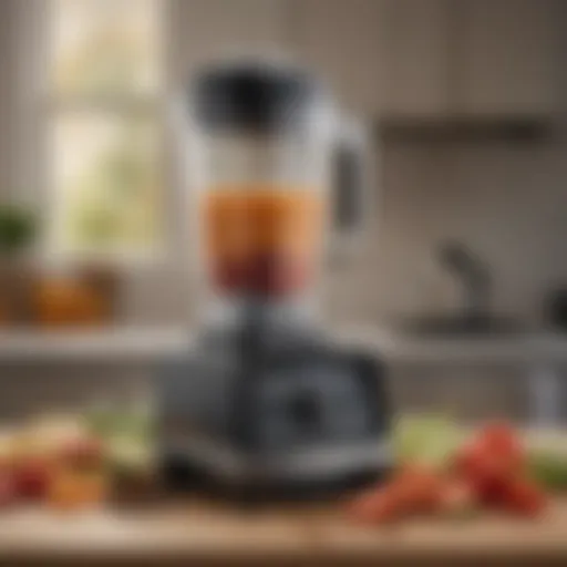 Premium Vitamix blender showcasing its sleek design and powerful performance