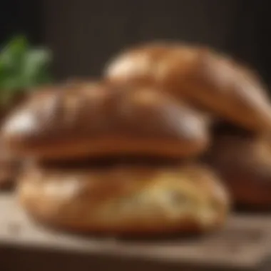 An assortment of artisanal breads