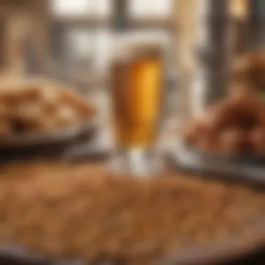 The Role of Carbohydrates in Brewing A detailed chart illustrating the brewing process with an emphasis on carbohydrate utilization.