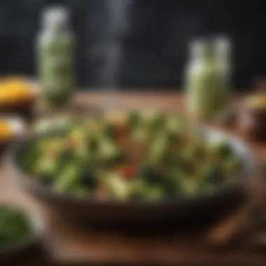 Flavorful Broccoli Stir-Fry Broccoli stir-fry with an array of spices