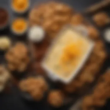 Cheese Dip Platter with Pretzel Bites A vibrant platter showcasing cheese dips and pretzel bites