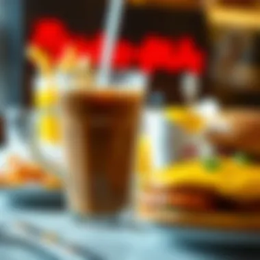 Freshly brewed coffee alongside popular breakfast items