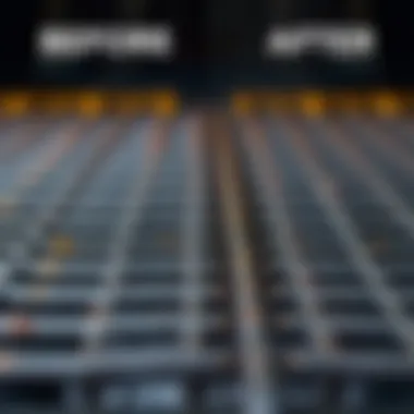 Before and After: Grill Grate Transformation Before and after comparison of grill grates