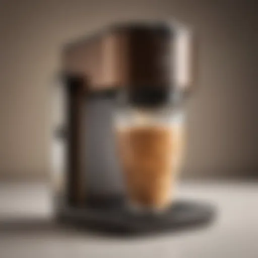 Elegant coffee filter holder dispenser showcasing modern design