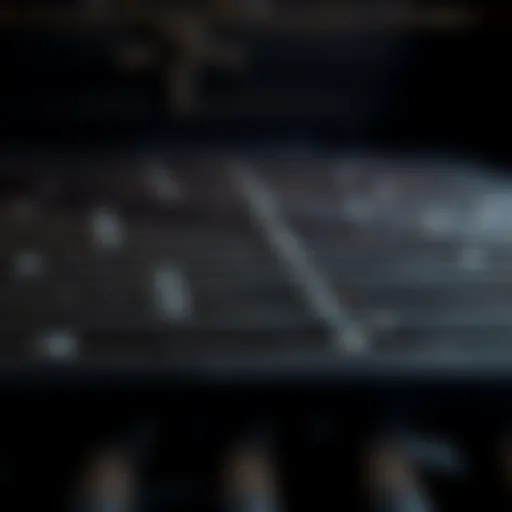 Close-up of a clean barbeque grill surface