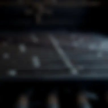 Spotless Grill Surface Close-up of a clean barbeque grill surface