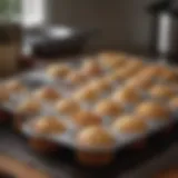 Innovative microwave cupcake pan design showcasing versatility