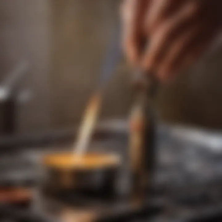 A user-friendly guide on maintaining a butane torch with clear instructions