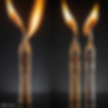 Performance Comparison of Butane Torches An infographic comparing the performance metrics of various butane torches
