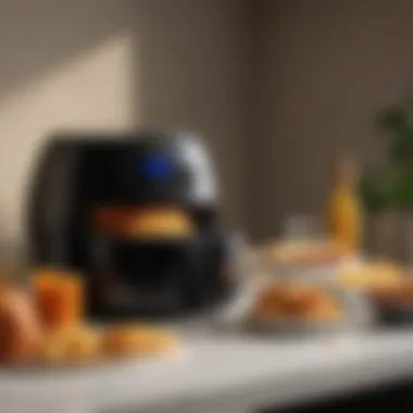 Unique features of an innovative air fryer