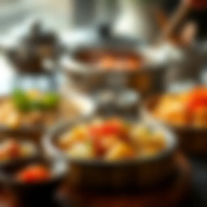 Innovative recipes featuring steamed dishes