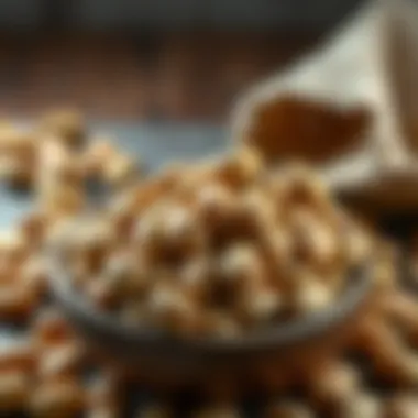 Healthy Snacking with Pistachios A rustic bowl filled with pistachios, ideal for healthy snacking