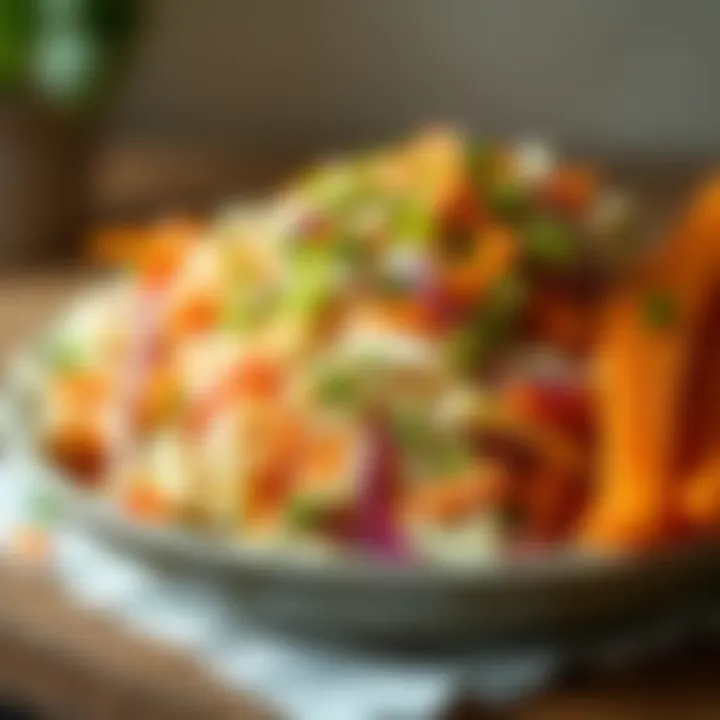 Creative Twists on Classic Coleslaw Colorful coleslaw variations with added ingredients