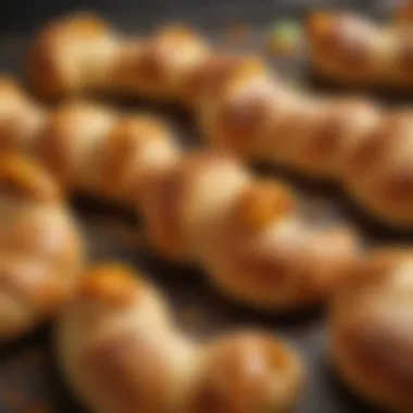 Golden crescent rolls with little smokies