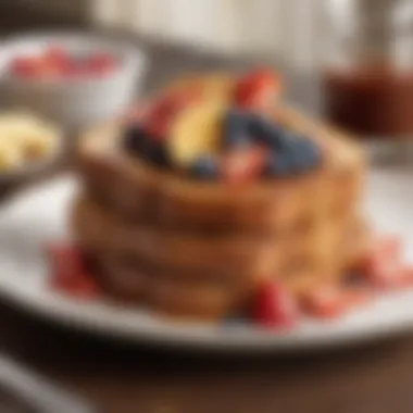 Toppings and Accents for French Toast An assortment of toppings for customizing French toast