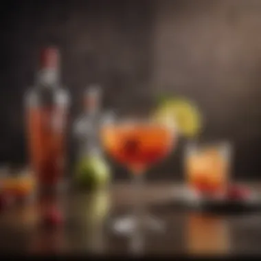 Innovative Cocktail Recipe Presentation