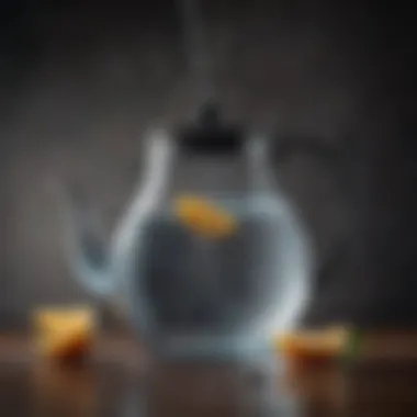 Essence of Quality Water A kettle filled with pristine water at the perfect temperature.