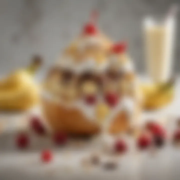 Nutritional analysis of Banana Split