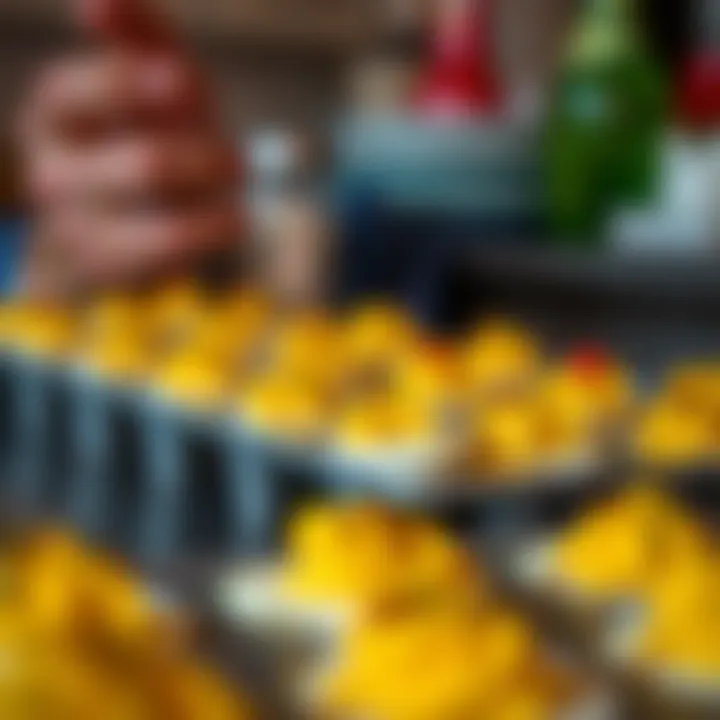 Creative Use for Party Appetizers Creative use of deviled egg trays for party appetizers