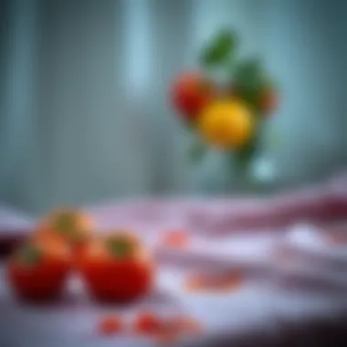 Demonstrating fabric cleaning techniques Demonstrating fabric cleaning techniques