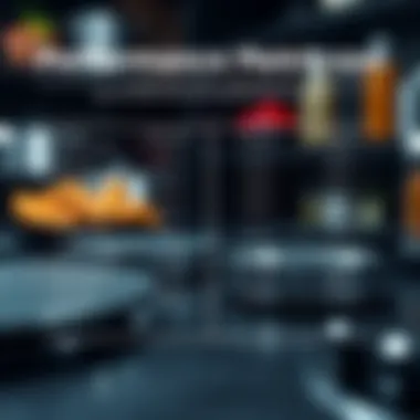 Performance Metrics Comparison Detailed infographic comparing performance metrics of hot plates