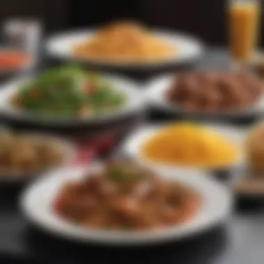 Budget-Friendly Culinary Delights Diverse dishes showcasing budget-friendly options