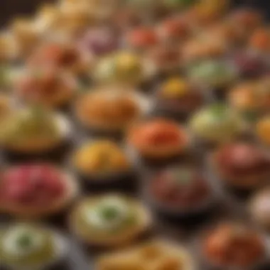Vibrant Mexican Appetizers An assortment of vibrant Mexican appetizers showcasing diverse textures and colors
