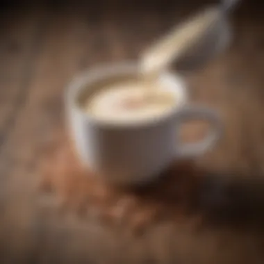 Homemade Non-Dairy Creamer Ingredients Ingredients for homemade non-dairy coffee creamer displayed artistically