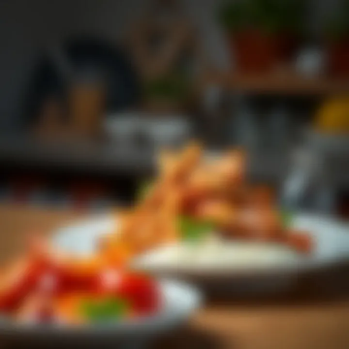 A creative dish that balances flavors and textures for a satisfying meal.