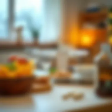 Professional Intervention for Constipation Management A calming setting representing professional medical advice for digestive health