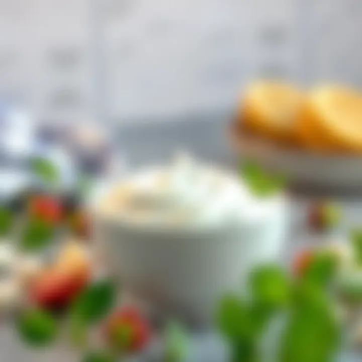 Fortified Yogurt for Enhanced Nutrition A bowl of creamy fortified yogurt