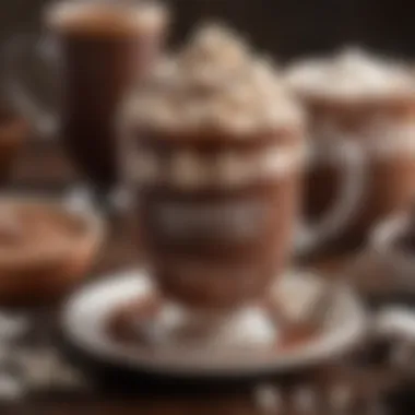 Mouthwatering hot cocoa drink made with Hershey's Cocoa