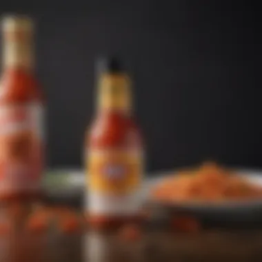 Culinary Uses of Hot Sauce A flavorful dish enhanced with a drizzle of hot sauce, emphasizing its culinary application