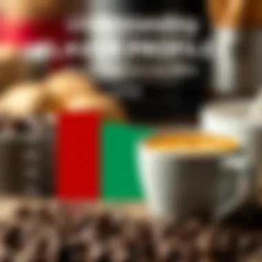 Coffee flavor profile chart illustrating bitterness levels