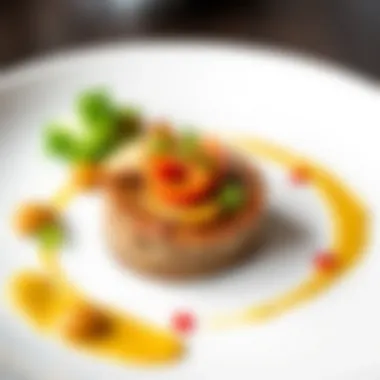 A stunningly plated dish inspired by a recipe app