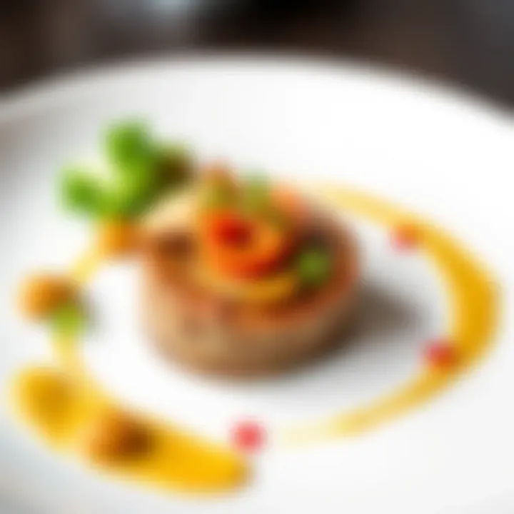 A stunningly plated dish inspired by a recipe app