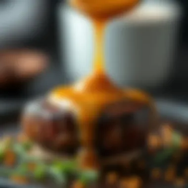 Truffle Sauce Unique truffle sauce elevating Beef Wellington flavors
