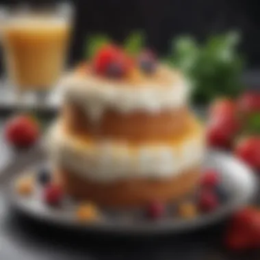 Delicious Keto Dessert with Sweeteners A keto dessert sweetened with low-carb options