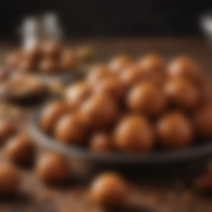 Cultural celebration featuring tamarind balls as a traditional treat