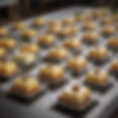Art of Culinary Presentation A beautifully arranged table featuring temperature controlled butter dishes