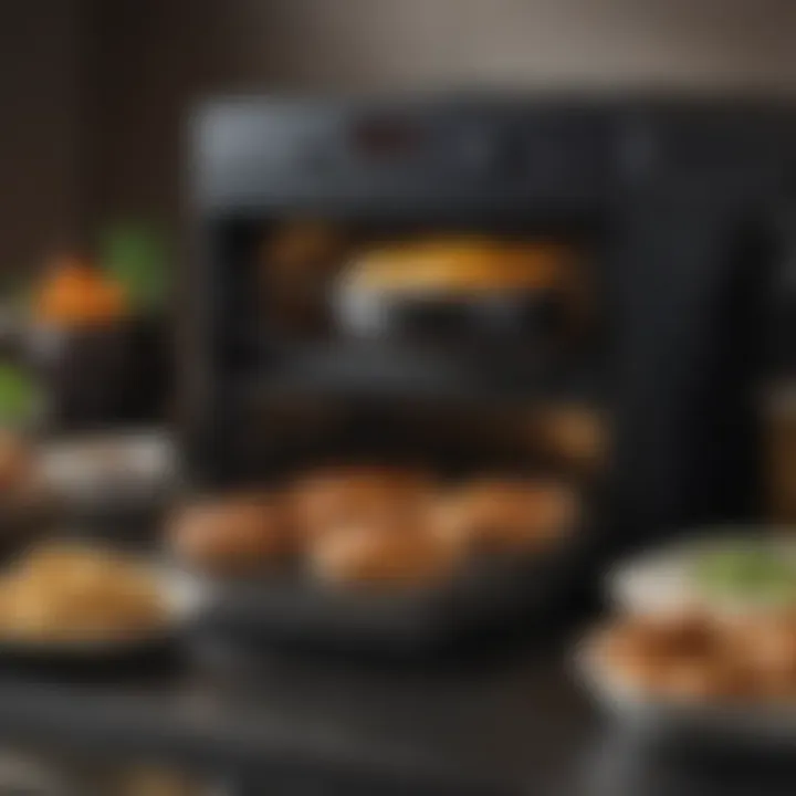 Showcase of diverse dishes cooked with the Alexa Smart Oven