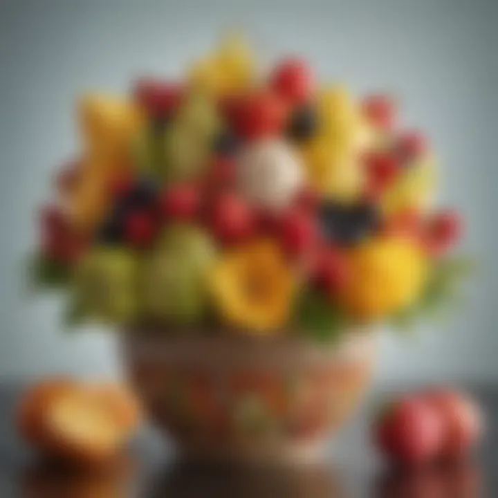 Sustainable packaging options for fruit bouquet gifts