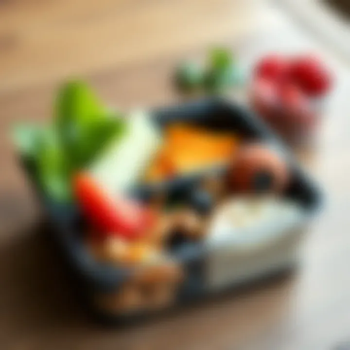 Nutritional components of a balanced bento box