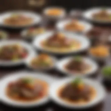 Gourmet Plated Meals Showcasing Culinary Artistry Gourmet plated meals showcasing Oahu's culinary artistry