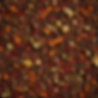 Spices for Dry Arbi A vibrant array of spices used in the dry arbi recipe