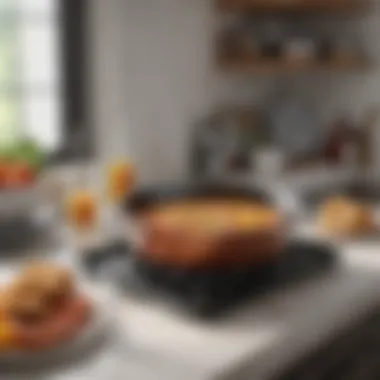 Innovative Cookware Designs Stylish cookware arrangements highlighting innovative designs