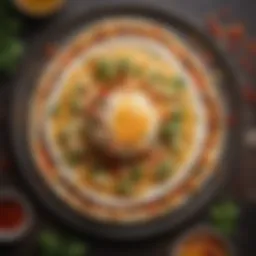 A vibrant egg life quesadilla with colorful fillings